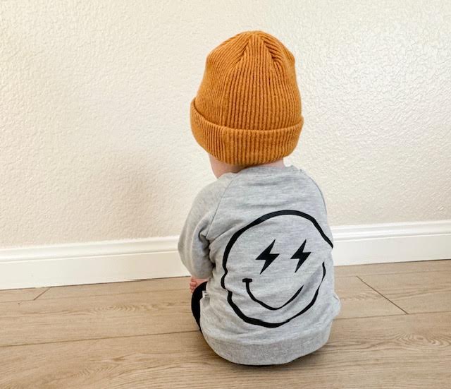 Lightning Smiley Sweatshirt