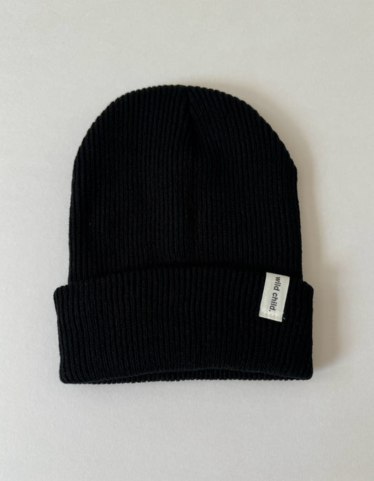 Wild Child Beanie Black