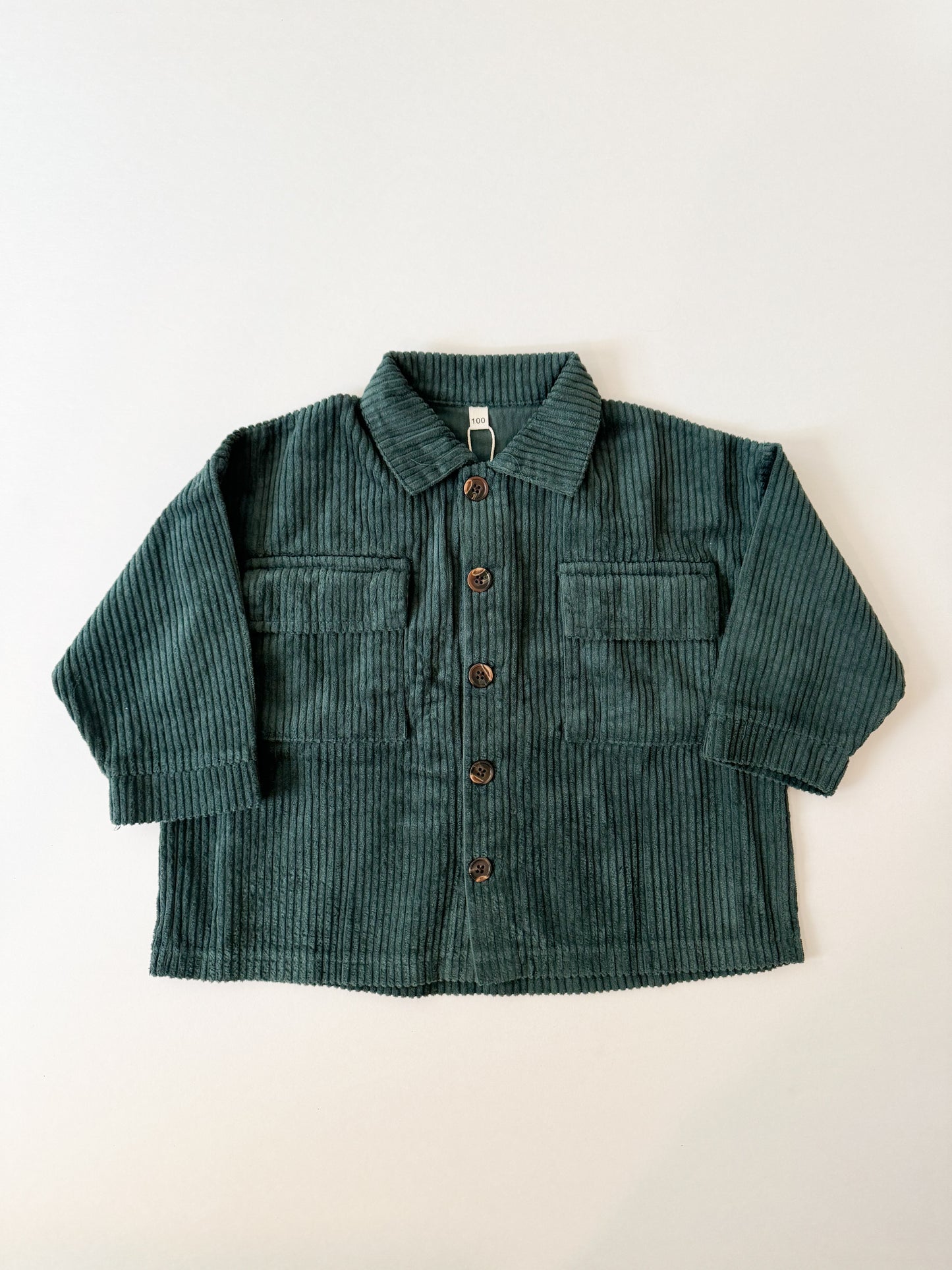 Corduroy Jacket Winter Green