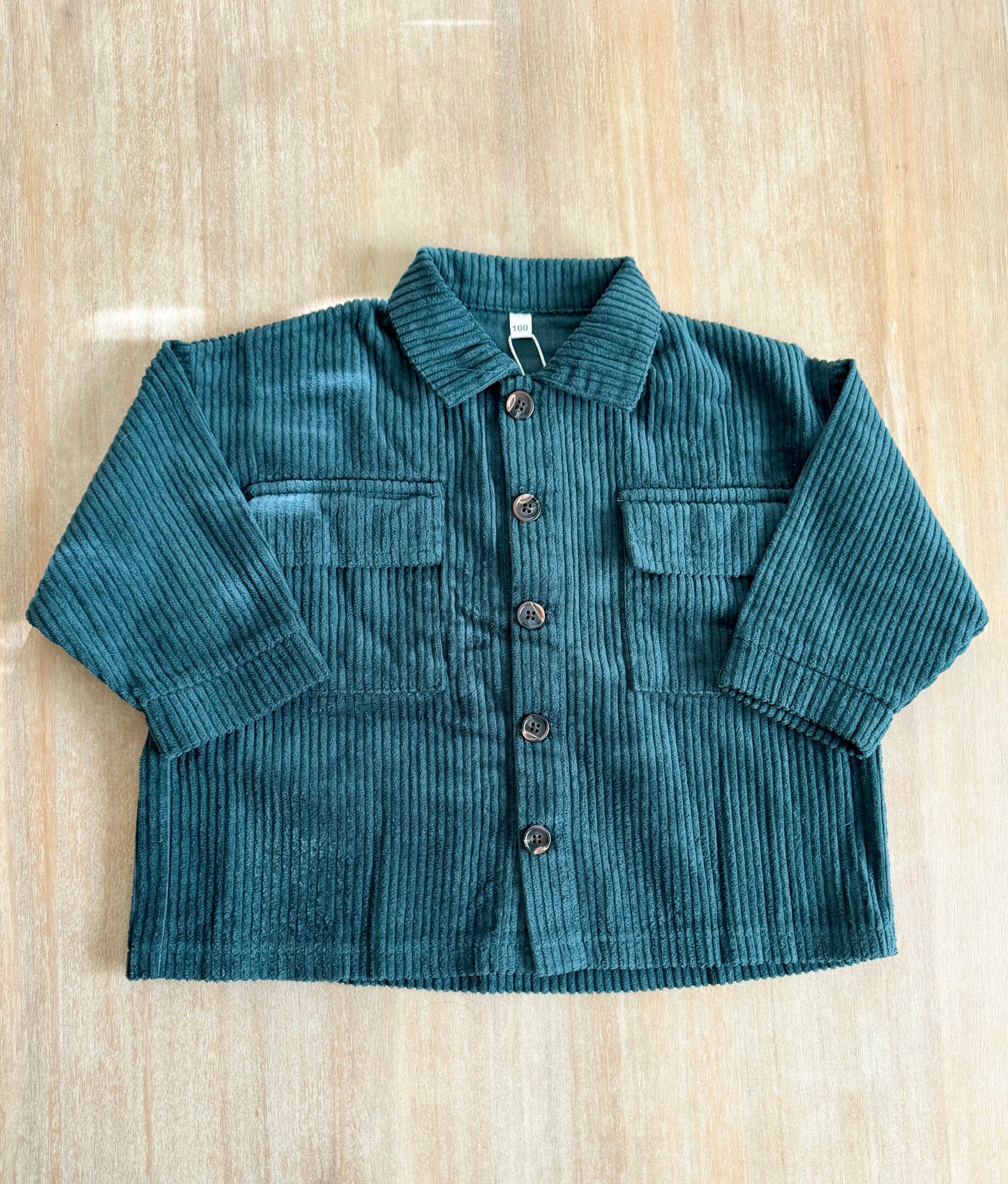 Corduroy Jacket Winter Green